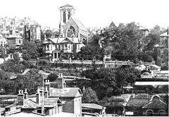 Looking-East-from-London-Road.-1910.